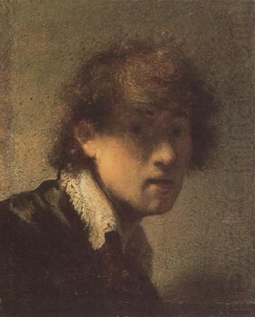 REMBRANDT Harmenszoon van Rijn Self-portrait (mk33) china oil painting image